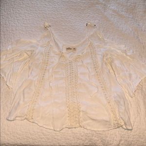 White Hollister blouse.